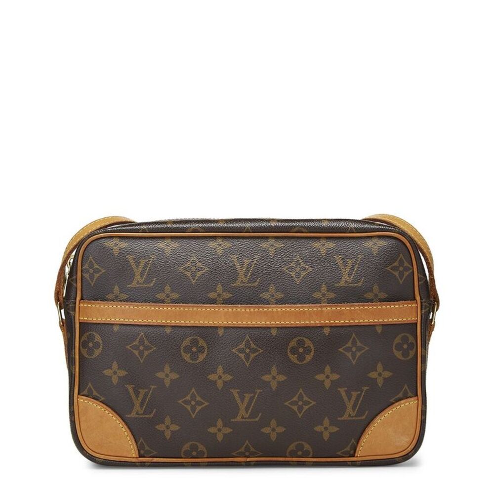 Louis Vuitton Brown Monogram Coated Canvas Trocadero27 (Authentic Pre-Loved)